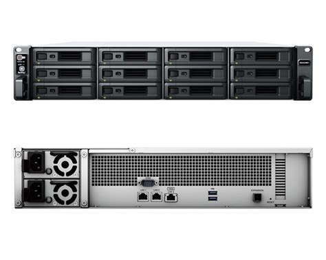 Synology RackStation 12 Bay Expansion Unit for: SA series:SA6400; 23 series:RS2423RP+; RS2423+ . 